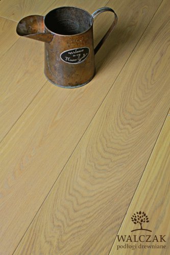 Oak board silver gray color L09 (smooth)