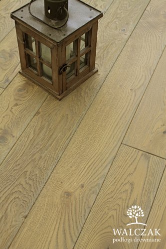 Oak board silver gray color L10 (brushed)